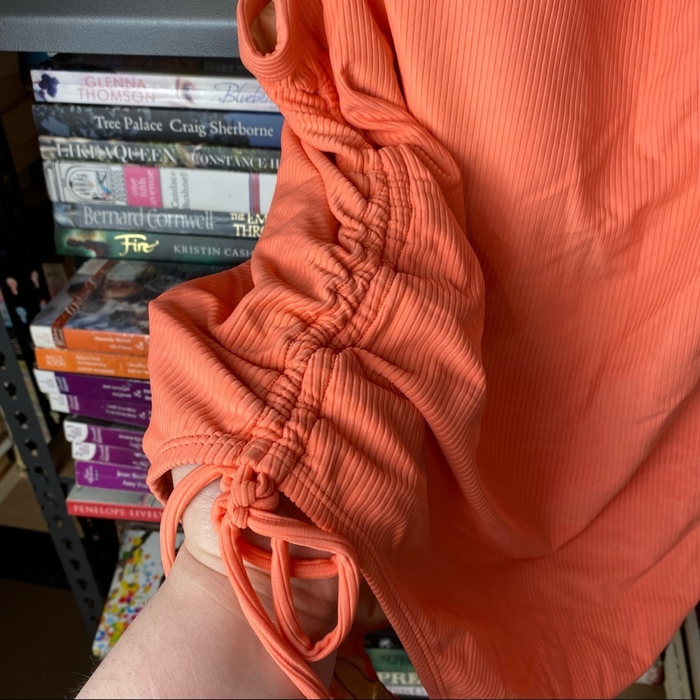 Women's Cotton On Body Swimwear Plus Size 22 Orange Sleeveless One-Piece - Picture 4 of 12